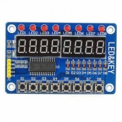 Arduino Compatible 7-Segment Display and Button Modul 