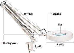 Bakon BK500C 3X Diopter Acrobat Magnifier 22W Led Lighting - 5