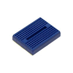 Blue Mini Breadboard - Robotistan