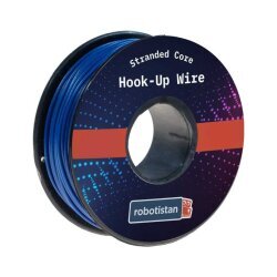 Çok Damar Montaj Kablosu 24AWG 20m - Mavi - Robotistan