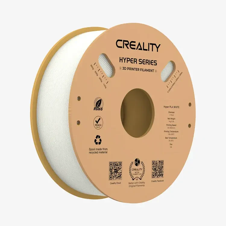 Creality Hyper 1.75 mm PLA Beyaz 3D Filament - Creality 3D