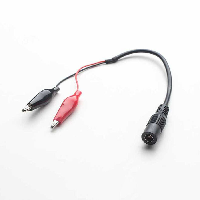 DC Barrel Socket with Crocodile Output (Female) - 1