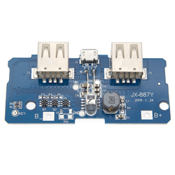 DIY Portable Power Bank Board (5V 2.1A, 5V 1A ) 