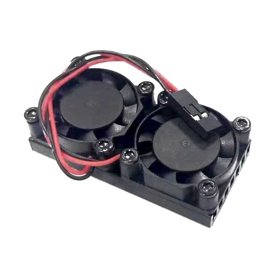 Double Fans Radiator for Raspberry Pi 3B+/4B