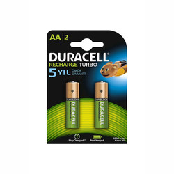 Duracell AA Rechargeable 2500 mAh Batteries (2-Pack) 