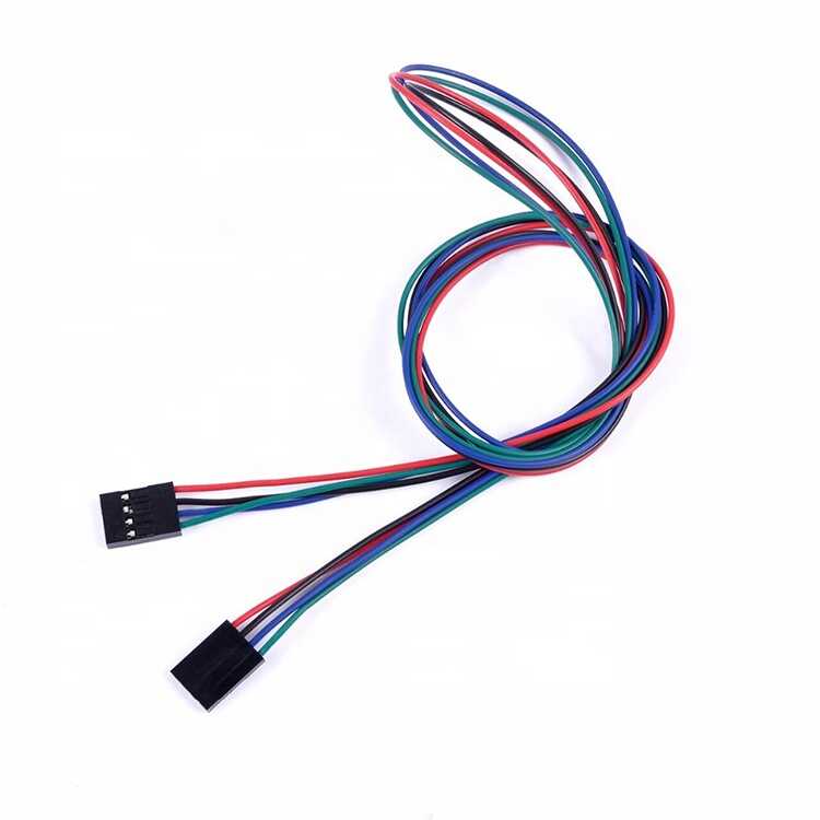 Female / Female 4 Pin 2.54 300mm Dupont Cable