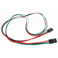 Female-Female 3 Pin 2.54 300mm Dupont Cable 