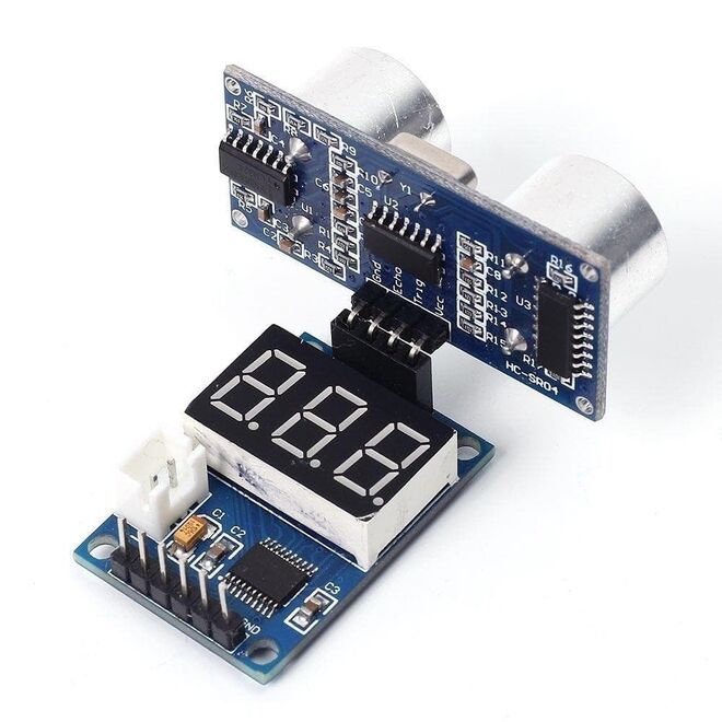 Digital Display Module for HC-SR04 Ultrasonic Distance Sensor - 4