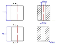 Hotbed Leveling Silica Column 4 PCS - 5