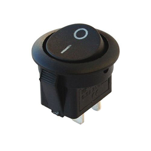IC133 Round Black Switch - 1