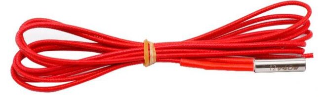 Isıtıcı Fişek 6x20mm 12V 40W 1m - 2