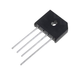 KBU6M - 1000V 6A Bridge Rectifier Diode - GI