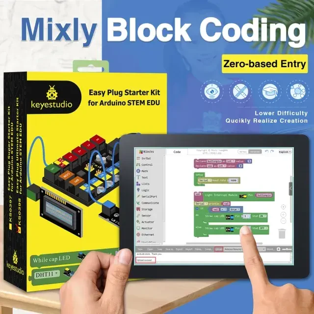 Keyestudio RJ11 Soketli Sensör Seti - 4