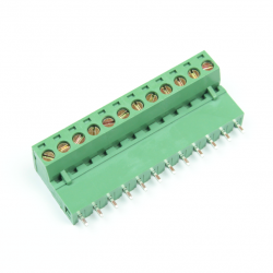 KF2EDGR-5.08-12P - 180 Degree Interlaced Vertical Screw Terminal 