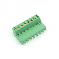 KF2EDGR-5.08-8P - 90 Degree Interlaced Vertical Screw Terminal 