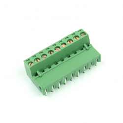 KF2EDGR-5.08-9P - 90 Degree Interlaced Vertical Screw Terminal 