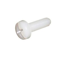 M3 Plastic Bolt 6mm - 10 Pieces 