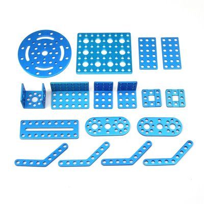 Makeblock Bağlantı Parçaları Paketi - Bracket Robot Pack - Blue - 95045 - 1