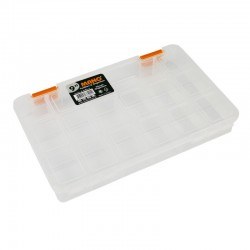 Mano Transparent Storage Box 9'' Classic Organizer 