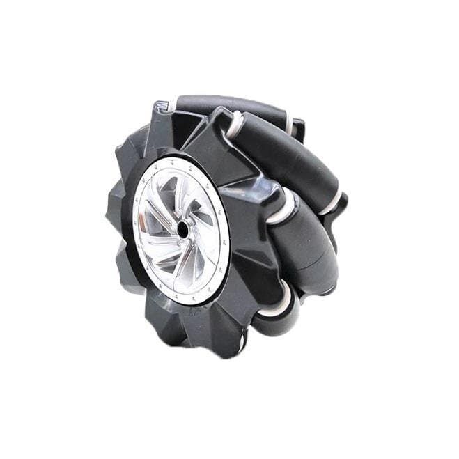 Mecanum Tekerlek Seti 80mm - Siyah (4 Adet) - 1