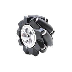 Mecanum Wheel Set 80mm - Black (4 Pieces) 