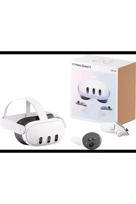 Meta Quest 3 Extraordinary Mixed Reality Glasses - 128GB - White - 3