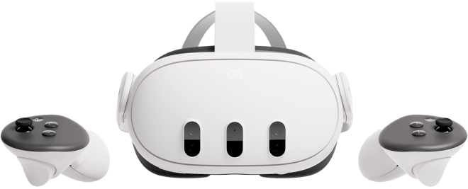 Meta Quest 3 Sıradışı Karma Gerçeklik Gözlüğü - 512GB - Beyaz - 3