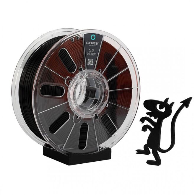 Microzey S-PLA Siyah 1.75mm 3D Hızlı Filament - 1