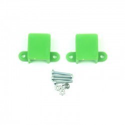 Mikro Metal Motor Tutucu - Yeşil - Robotistan