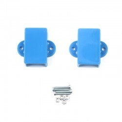 Mini Metal Gearmotor Bracket - Blue 