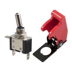 Missile Switch - Kırmızı Kapaklı On-Off Anahtar - 2