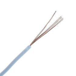 Montaj Kablosu Rulosu - 22AWG, 9mt, Çok Damar, Beyaz - 2