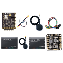 Navio 2 RTK Kit ( Navio 2 + Cable Set + Tallsyman Antenna (X2) + Reach M+(X2) + Power Module) 