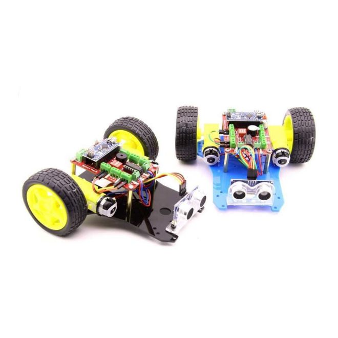 Object Avoidance Robot - Four Eyes (Disassembled) - 5