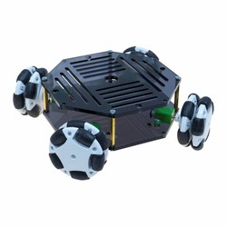 REX Chassis Serisi Cruise Omni Tekerlekli Mini Robot Platformu - REX