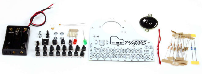 Piano Soldering Practice Kit - 3
