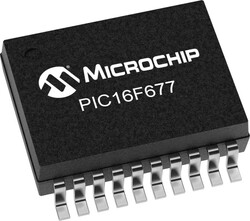 PIC16F677 I/SO SMD SOIC-20 8-Bit 20 MHz Mikrodenetleyici - Microchip