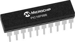 PIC16F688 I/P PDIP-14 8-Bit 20MHz Microcontroller - Microchip