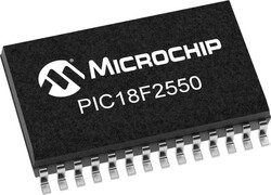 PIC18F2550 I/SO SMD SOIC-28 8-Bit 48MHz Microcontroller - Microchip