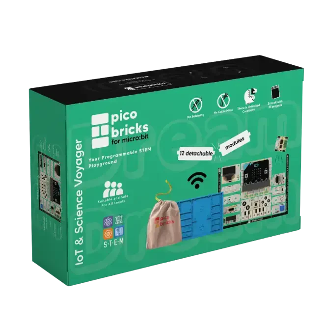 PicoBricks Micro:Bit IoT & Science Voyager Kit - PicoBricks