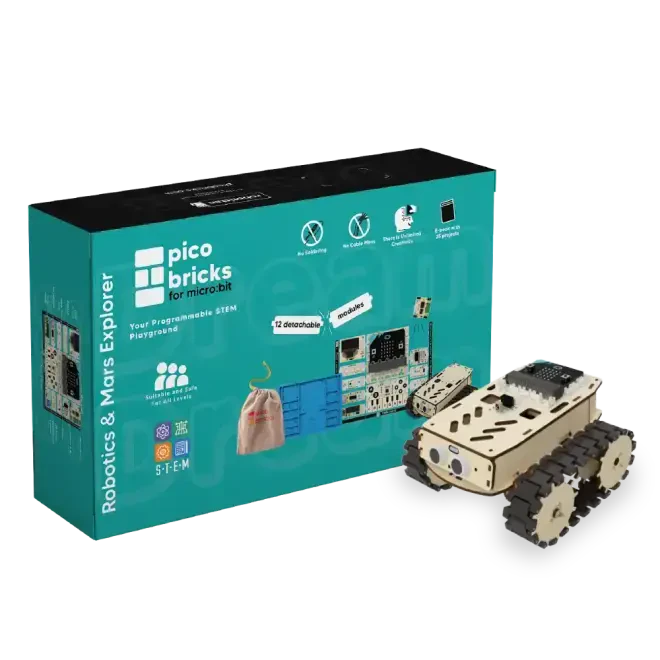 PicoBricks Micro:Bit Robotics & Mars Explorer Kit - PicoBricks