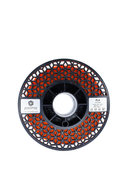 Porima 3D 1.75 mm PLA Filament - Orange - 2