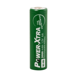Power-Xtra 1.2V 2000mAh AA Ni-Mh Şarjlı Pil - Kutup Başsız - Power-Xtra