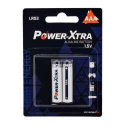Power-Xtra AAA Alkalin Pil LR03 - 2li Paket - Power-Xtra