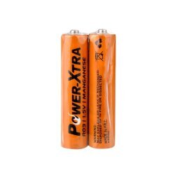 Power-Xtra AAA Manganez Pil R03 - 2 Adet - Power-Xtra