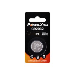 Power-Xtra CR2032 3V Lithium Battery - 1 Piece 