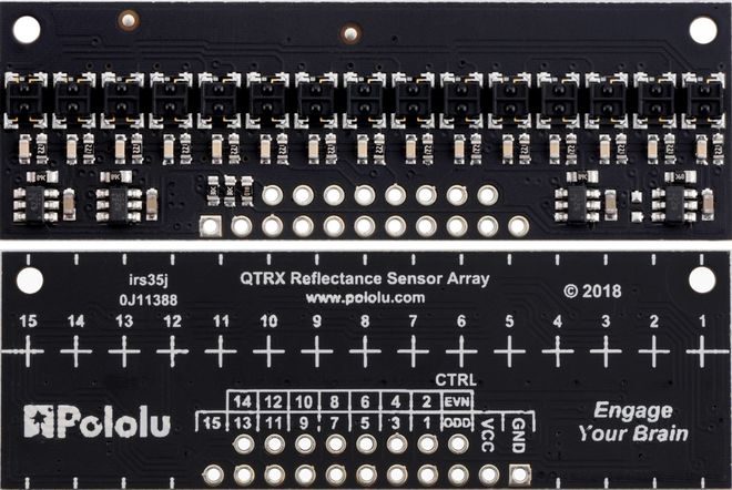 QTRX-HD-15RC Reflectance Sensor Array - 2