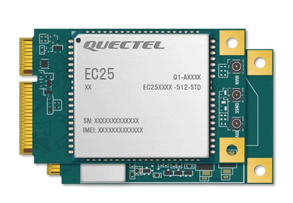 Quectel EC25-EUX 4G/LTE Mini PCIe Module