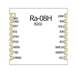 Ra-08H LoRaWAN Module with Spring Antenna - 3