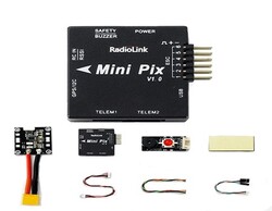 Radiolink MINI PIXHAWK Power Module +Safety switch button + Buzzer + Connection cable 